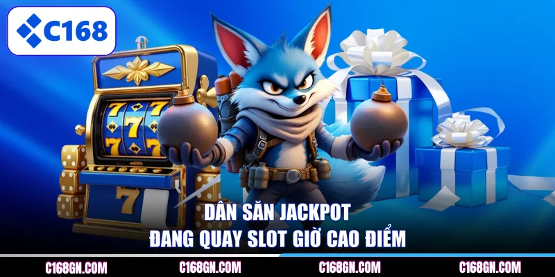 Dân săn jackpot đang quay slot giờ cao điểm