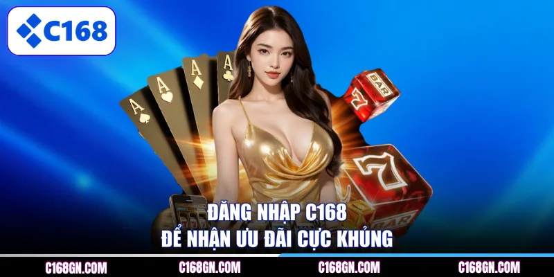 Đăng nhập C168 để nhận ưu đãi cực khủng
